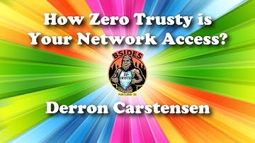 Hoe betrouwbaar is uw netwerktoegang? [BSides PDX 2025]