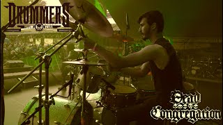 DEAD CONGREGATION-Only Ashes Remain. Vasilis Nanos. MetalGate Czech Death Fest 2025 (Drum Cam)