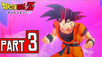 Dragon Ball Z KAKAROT Walkthrough Part 3 (PS4 Pro) FULL GAME No Commentary @ 1080p (60ᶠᵖˢ) ✔