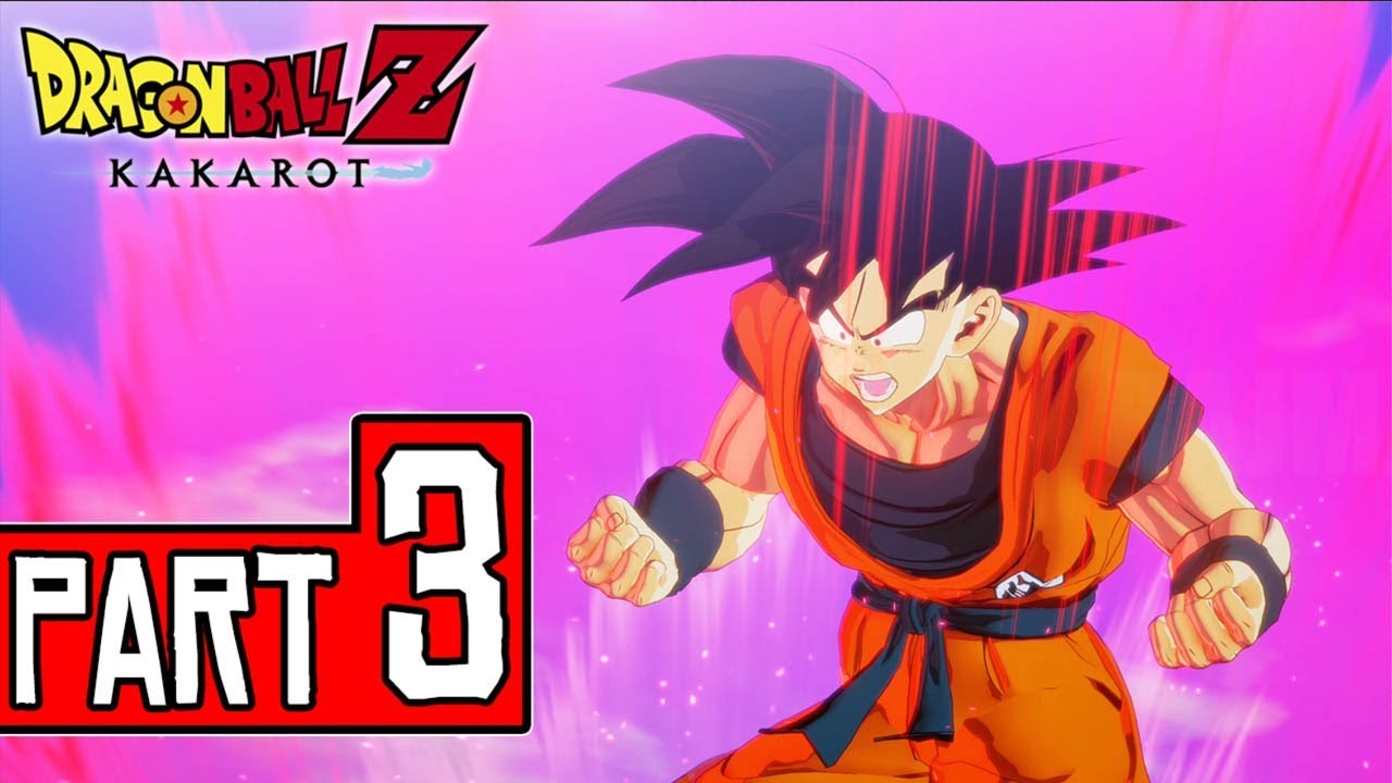 Dragon Ball Z KAKAROT Walkthrough Part 3 (PS4 Pro) FULL GAME No