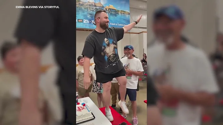 Wife Surprises Costco-Loving Husband With Birthday Party in Store
