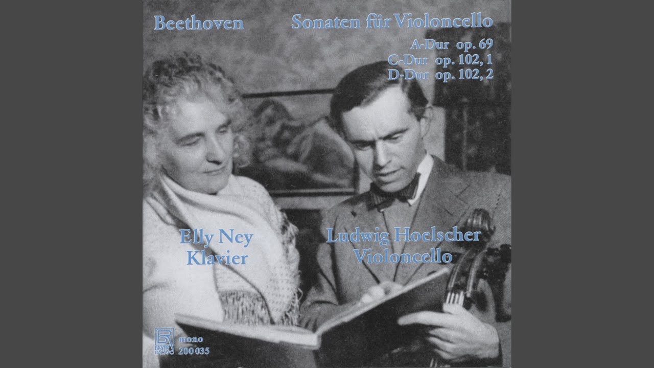 Ver Cello Sonata No. 5 in D Major, Op. 102 No. 2: II. Adagio con molto sentimento d'affetto en YouTube