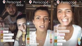 Periscope Survivor Merve Aydin Apartmanın Önü Canli Yayin Arabasının Işığı Açık Ka
