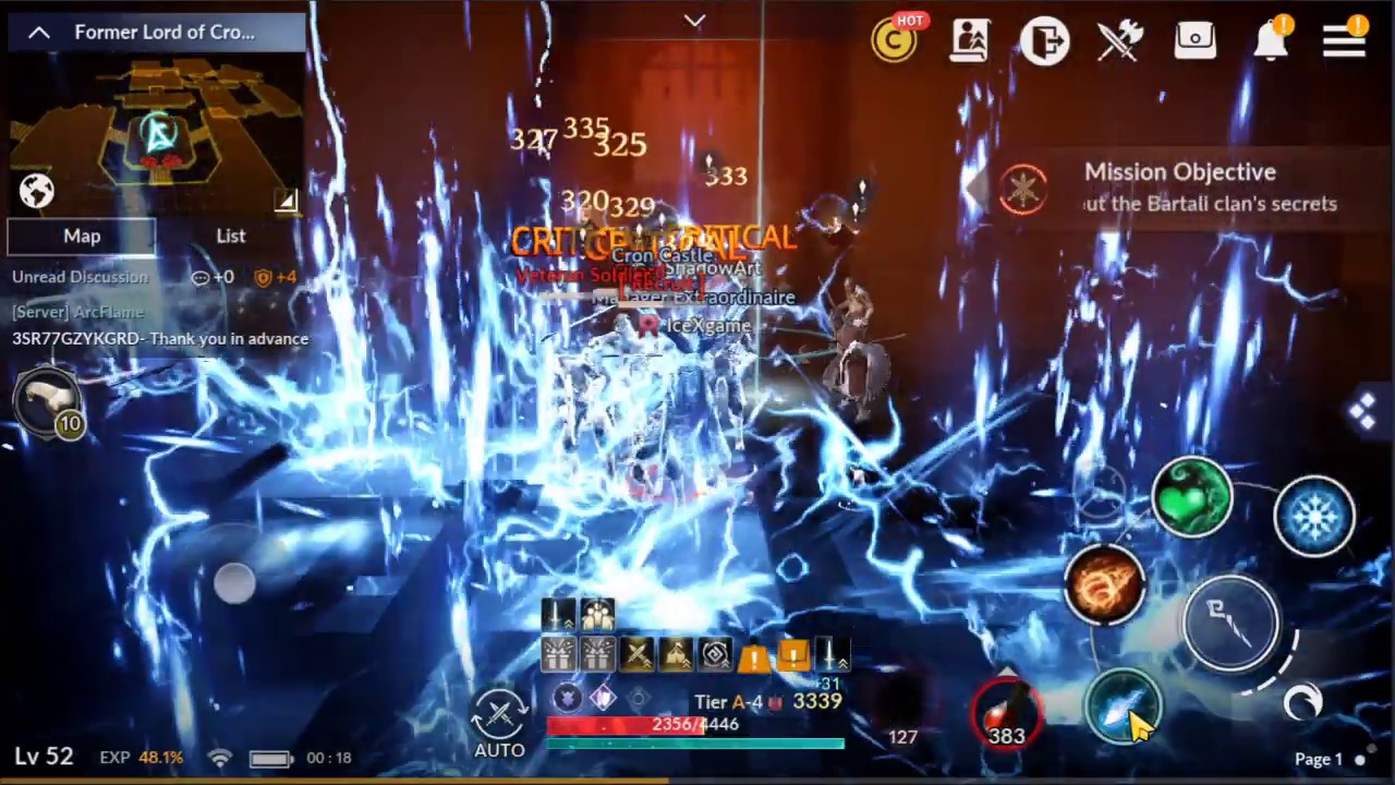 Black Desert Mobile Cron Castle Last Boss Story Quest & Rewards YouTube