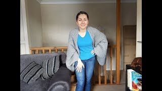 картинка: Накидка ШРАГ из прямоугольника. Проще простого.