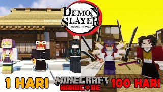 Aku Bermain Lagi 100 Hari Minecraft Kimetsu No Yaiba Hardcore Ini Yang Terjadi