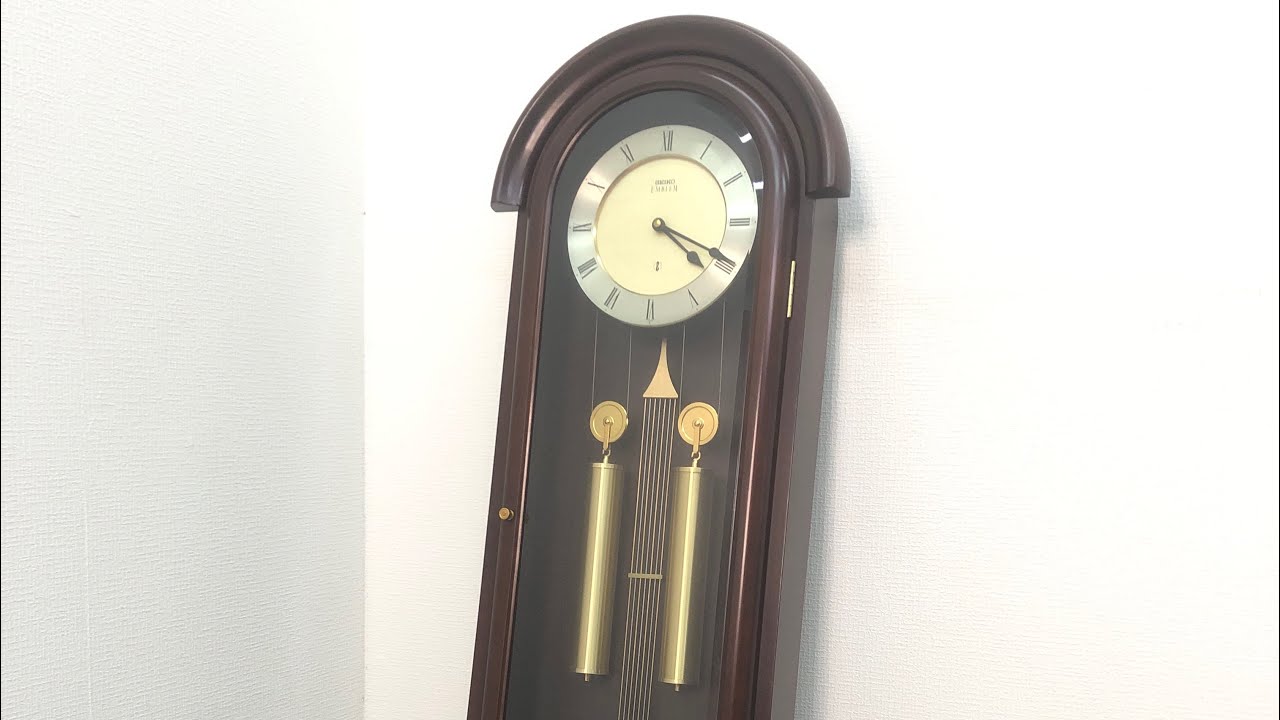 SEIKO EMBLEM 掛け時計 振り子時計 チャイム付き