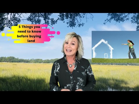Buying land in South Carolina - 5 Things you need to know