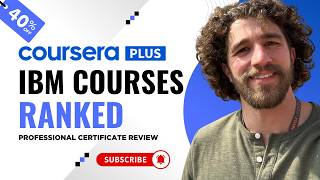 I Ranked Every IBM Coursera Certificate — Here's the Truth (2026)