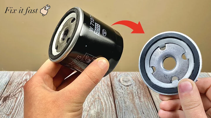 Few people know THIS oil filter SECRET!🔥 Now I don't throw away oil filters