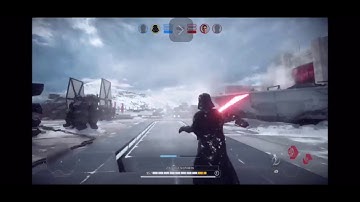 Battlefront 2 Hero Showdown Darth Vader VS Obi-Wan and Rey