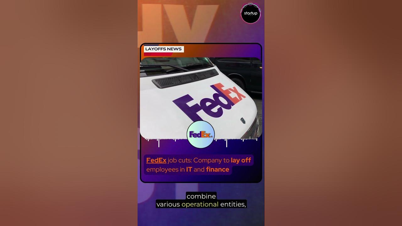 Global shipping giant FedEx to lay off employees fedex shiping 