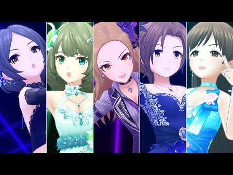 デレステ縦mv Nocturne 高垣楓 川島瑞樹 松永涼 速水奏 新田美波 Ssr Smart Live Youtube
