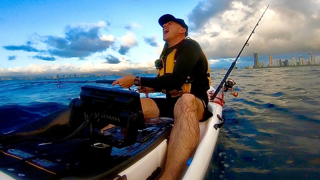 I'm NOT Crazy! Or AM I? Offshore Kayak Fishing! Gold Coast Australia! 