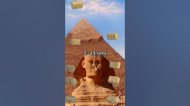 How the Pyramids of Giza Were Really Built