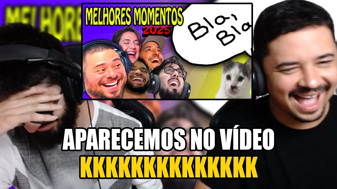 🔴 Os Melhores Momentos de 2025! Ft. Reacters - O ano que quase fui Cancelado! - RETROSPECTIVA!