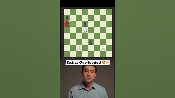 Tactics Overloaded 😎💗#chess #checkmate #chessstrategy #chessmate #chessculture  #youtubeshorts