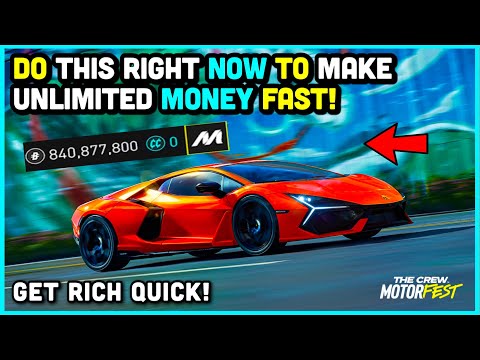 The Fastest *BEST* Way To Make Unlimited Millions EASILY! The Crew Motorfest Money Method
