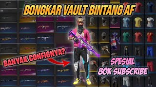BONGKAR VAULT BINTANG AF!! APA BENER BINN PAKE CONFIG BUNDLE ?? | GARENA FREE FIRE