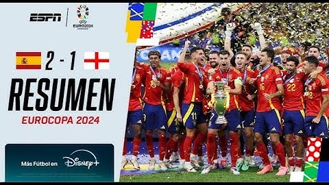 ESPAÑA vs INGLATERRA 2-1 | GOLES y RESUMEN DEL PARTIDO | FINAL EUROCOPA 2024