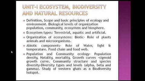 B.Com 2nd Sem | EVS | Syllabus