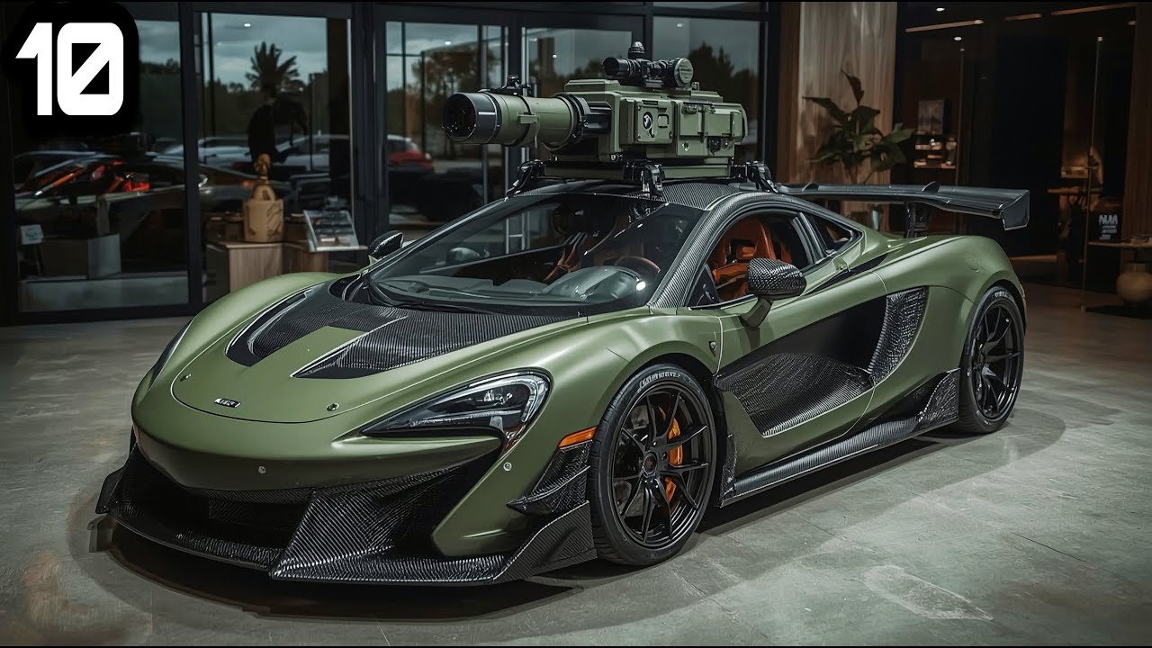 From Luxury to War Machines – Top 10 Most insane Armoured Supercars | Unstoppable Machines!