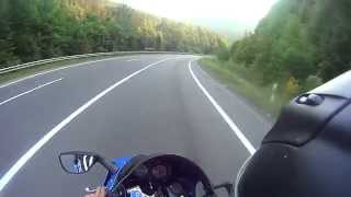 Carpathian mountains 2015. Kawasaki ZX-9R Ninja Carpathian mountains 2015. Kawasaki ZX-9R Ninja