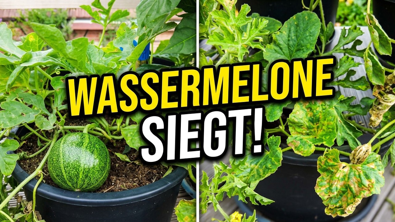 Melonen im Kübel: Warum Wassermelonen besser wachsen als Honigmelonen