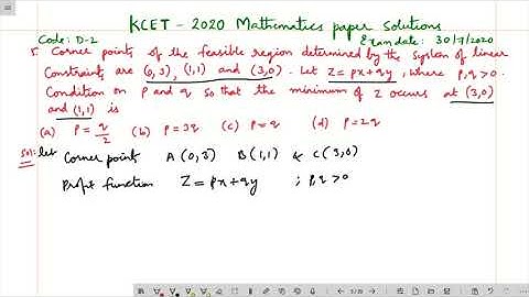 Corner points of the feasible region determined by the system of linear constraints are