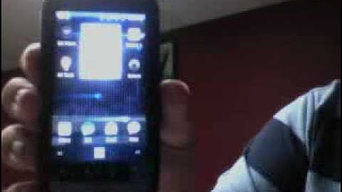 Nexus One w/ Cyanogen 5.0.6|Extremely Blue Theme by Jeagoss