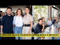 Princess rajwa al saif and prince hussein celebrates queen ranias 53rd birt.ay lunch with family