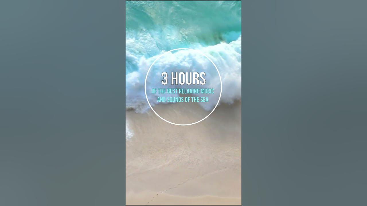 3 HOURS. The best soothing music for meditation relaxation and sleep. Sounds of the sea and seagulls