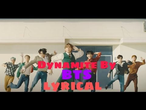 BTS - Dynamite [lyrics]