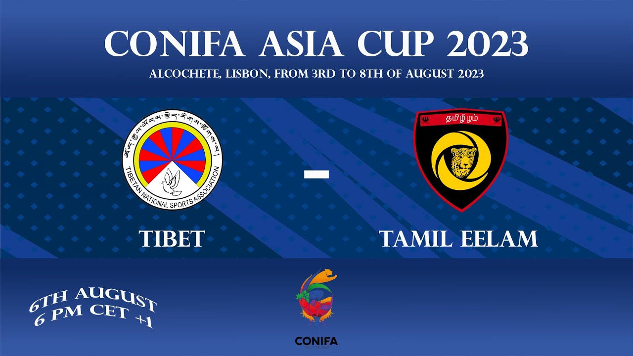 Tibet vs Tamil Eelam CONIFA Asia Cup 2023 YouTube