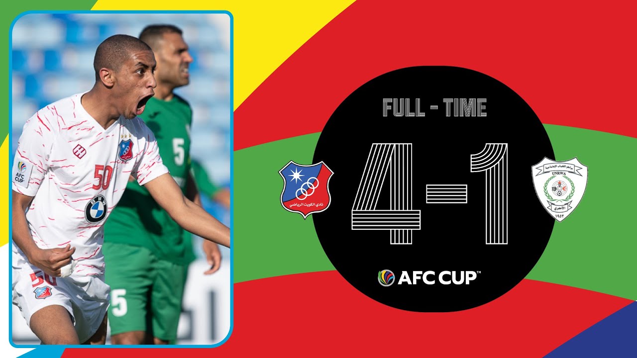 #AFCCUP2021 - Group C | Kuwait SC (KUW) 4 - 1 Al Ama'ari Center (PLE)