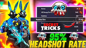 HOW TO GET 95% HEADSHOT RATE 🔥🔥⚡para SAMSUNG A3,A5,A6,A7,J2,J5,J7,S5,S6,S7,S9,A10,A20,A30,A50,A70