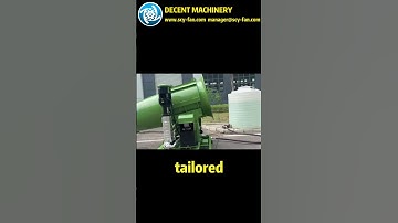 Achieve Superior Dust Control with Decent Machinery’s Spray Cannon
