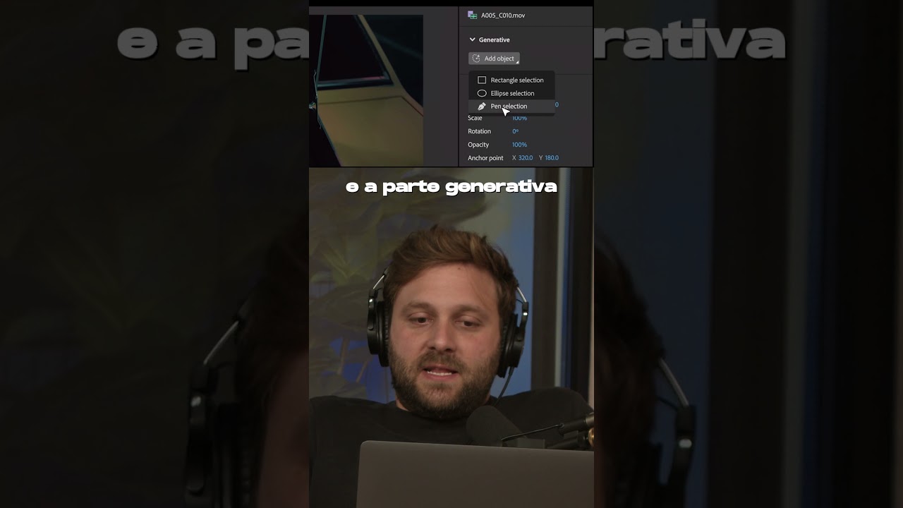 NOVAS FERRAMENTAS I.A. DENTRO DO ADOBE PREMIERE