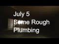 July 05 Plumbing rough 1