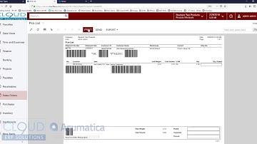 Acumatica - One Step Sales Order Processing
