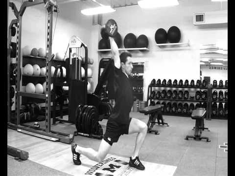 Single Arm Dbell Split Snatch