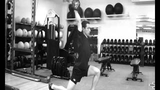 Single Arm Dbell Split Snatch