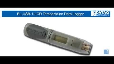 Introducing the EL-USB-1-LCD Temperature Data Logger