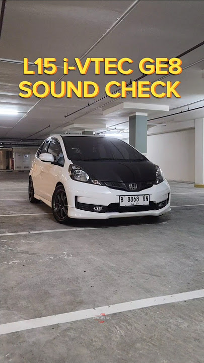 Honda Jazz GE8 Sound Check #hondajazz #ge8 #hondafit #fitrs