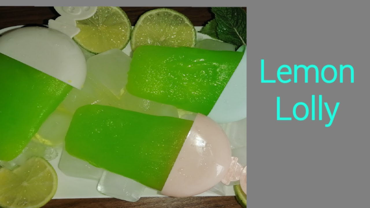 Lemon Lolly Ice Leckere Lemon Eis YouTube