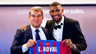 EMERSON ROYALs OFFICIAL PRESENTATION AS A BARÇA PLAYER from CAMP NOU (FULL LIVESTREAM)