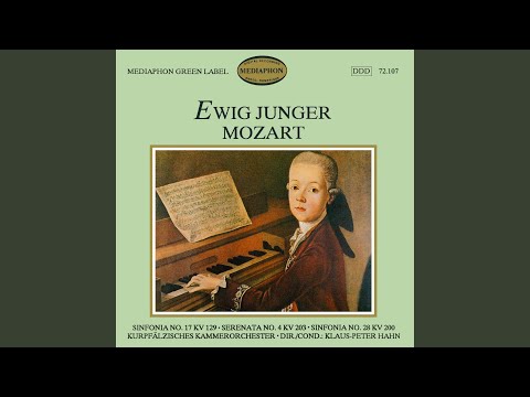 Ver Serenade No. 4 in D Major, K. 203 "Colloredo": VI. (Andante) . Coda en YouTube