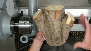 Another Piece RESCUED From The Firewood Pile, #woodturningprojects #woodturning #woodart