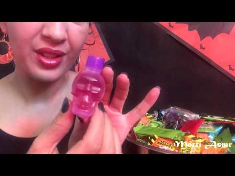 ASMR FRANCAIS - on goûte les bonbons d'halloween !