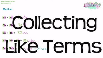 Collecting Like Terms | Revision for Maths GCSE and IGCSE